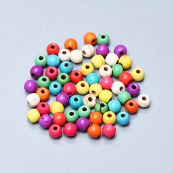 Браслет из натурального камня, материал «сделай сам», смешанные цвета, свободные бусины, случайный цвет, бирюзовый брелок 4/6/8/10/12 мм для изготовления ювелирных изделий, круглые ювелирные изделия ручной работы 4mm 60Pcs