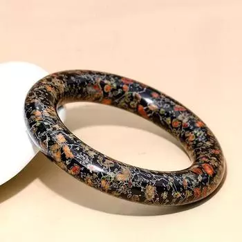 Браслет из натурального нефрита сливы, модный браслет с изумрудом, браслет из нефрита, женский подарок 56-58mm