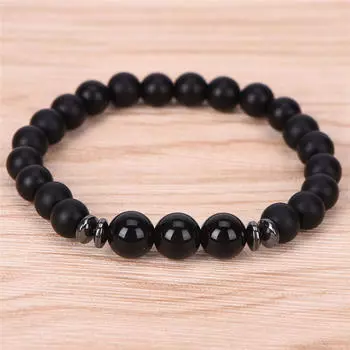 Браслет из натуральных камней с бусинами Творческий браслет из камня тигровый глаз