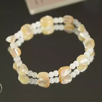 Браслет из натуральных ракушек, ракушек и морских звезд, женский приморский браслет, украшение, браслет для девочек, ремесла с прилавка ночного рынка 15mm Natural shell conch Amber