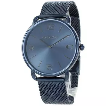 Браслет из нержавеющей стали Elliott, цвет синий, черный, серебристый [Coach] для мужчин (№1 Синий) [Элемент]