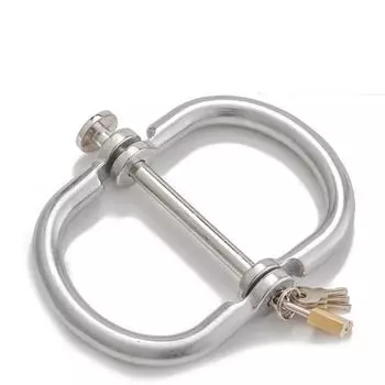 Браслет из нержавеющей стали с забавным замком, ювелирные аксессуары S