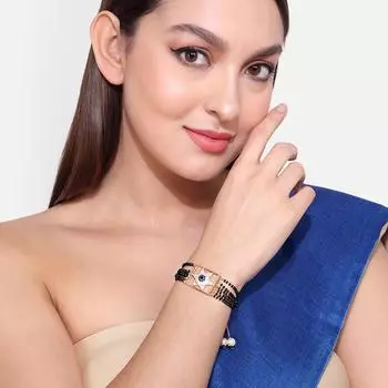 Браслет из полированного золота, ювелирные изделия из золота и циркония, браслет ручной работы, модный женский браслет M