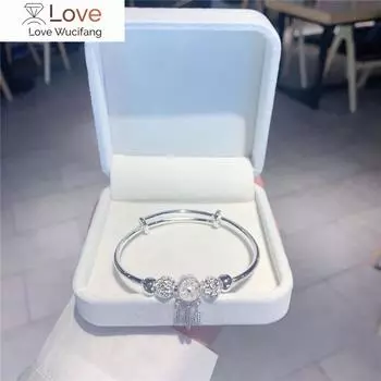 Браслет из серебра 925 пробы «Ловец снов» с кисточками и перьями для женщин, модный оригинальный подарок на свадьбу и вечеринку