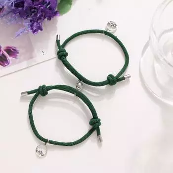 Браслет из сплава друг друга для пары, нишевый дизайн, простые ювелирные изделия, модный подарок