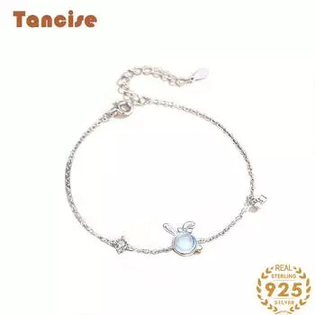 Браслет из стерлингового серебра 925 пробы, ювелирные изделия, геометрические бусины, браслеты-цепочки, модный тонкий свадебный подарок для подруги, женщин серебряный