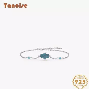 Браслет из стерлингового серебра 925 пробы, ювелирные изделия, геометрические бусины, браслеты-цепочки, модный тонкий свадебный подарок для подруги, женщин