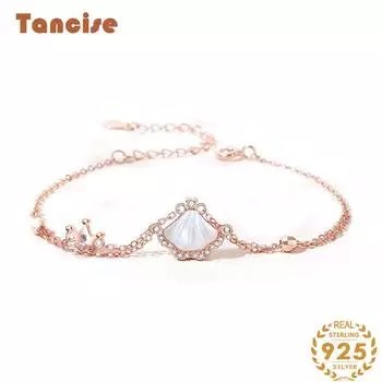 Браслет из стерлингового серебра 925 пробы, ювелирные изделия, геометрические бусины, браслеты-цепочки, модный тонкий свадебный подарок для подруги, женщин серебряный