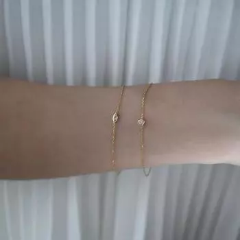 Браслет из стерлингового серебра S925 с бриллиантами и конским глазом, женский, интересный дизайн, легкий, роскошный, треугольной формы 925