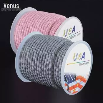 Браслет-колье Ya Ningju с миланской линией, кристаллами, нефритом, подвеской из пчелиного воска и шнурками 3.0mm