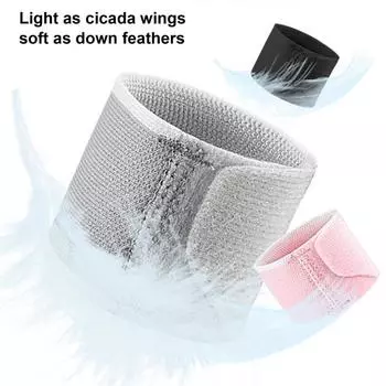 Браслет Компрессионный ремень на запястье Регулируемые спортивные бинты на запястье Поддержка облегчения боли Бандаж на запястье при тендините, туннельном артрите запястья M серый