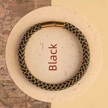 Браслет Красная Веревка Год Судьбы Подарок Чешуя Дракона 17cm Black