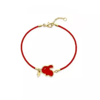 Браслет Кролик Женский Натальный Год Красная Ручная Веревка Зодиакальный Кролик Красная Веревка Год Украшения