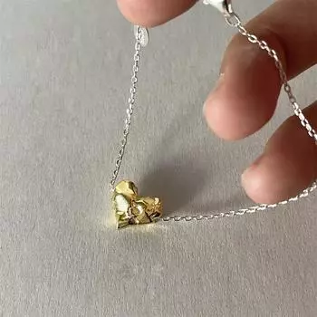 Браслет Love из стерлингового серебра 925 пробы с метеоритом, женский, нишевый дизайн, уникальный, контрастный цвет, ювелирные изделия, легкие, роскошные, изысканные, универсальные, новые 925 silver