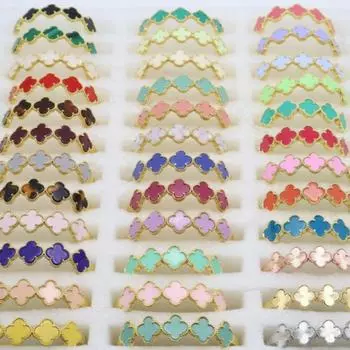 Браслет Lucky Clover чёрный