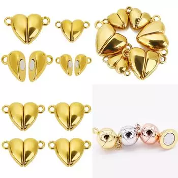 Браслет-магнит Love Ball, свободные бусины ручной работы, 10 шт., женское ожерелье, ювелирные аксессуары, подарки, сделай сам Black Round