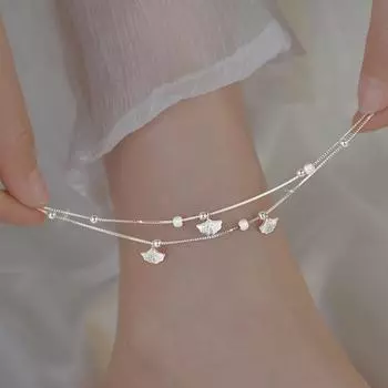 Браслет на щиколотку для подруги, подарок на день рождения для девушки