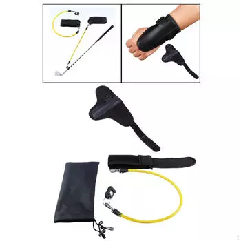 Браслет на запястье для гольфа, тренировочный шнур, выравнивание жестов, спорт на открытом воздухе, подарок для игрока в гольф, натяжной шнур