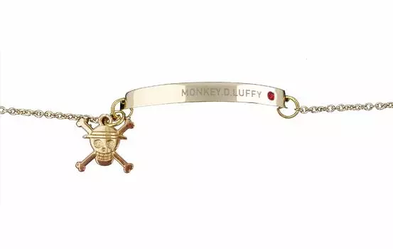 Браслет ONE PIECE из тапиоки Обезьяна Луффи Д.