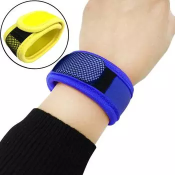 Браслет от насекомых для взрослых и детей, репеллент от комаров, сменные насадки на запястье, борьба с вредителями Adult Yellow