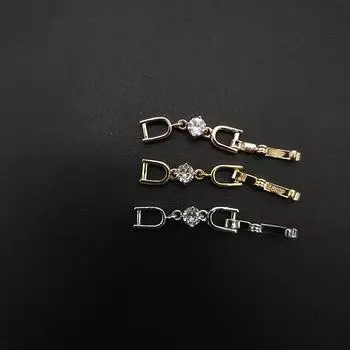 Браслет, ожерелье, удлинительная цепочка 3 см, удлиненные ювелирные аксессуары золотой