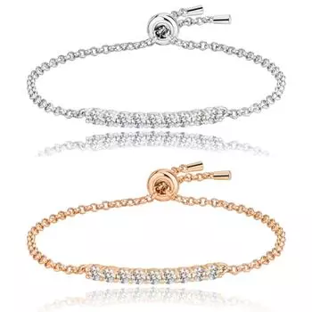 Браслет S925 - модный и универсальный, новая модель, полная бриллиантов, европейский и американский трансграничный бутик-браслет из муассанита для женщин 20CM