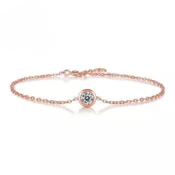 Браслет S925 Серебряный Браслет Восприятия Пузырьковый Браслет с Инкрустацией Муассанитом Темперамент Подарочные Украшения Могут Быть