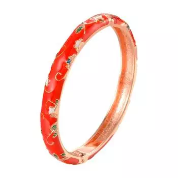 Браслет с цветком в китайском стиле, традиционный женский браслет на руку, ювелирные изделия, подарки Style 2