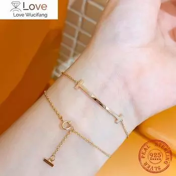 Браслет с изображением улыбающегося лица из стерлингового серебра 925 пробы, женские простые высококачественные корейские модные ювелирные изделия с бриллиантами, подарок на годовщину Дня святого Валентина Original packaging розового золота