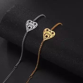 Браслет с кельтским узлом для мужчин и женщин, браслет с троичным узлом, регулируемый браслет Triquetra из нержавеющей стали, ирландские ювелирные изделия в подарок