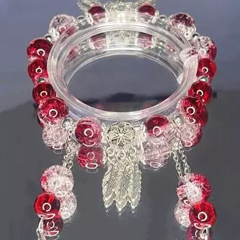 Браслет с кисточками в китайском стиле для женщин и девочек, универсальный милый браслет из бисера, аксессуары для подруги, подарки as the picture