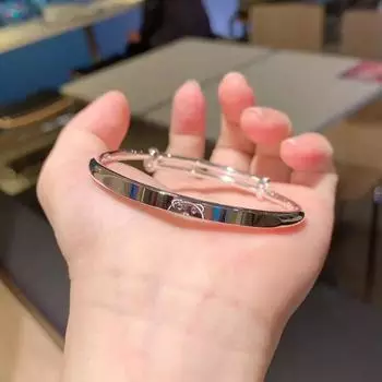 Браслет с медведем Женский Простой Милый Браслет с медведем Пригородный Студенческий Регулируемый Браслет Push-pull