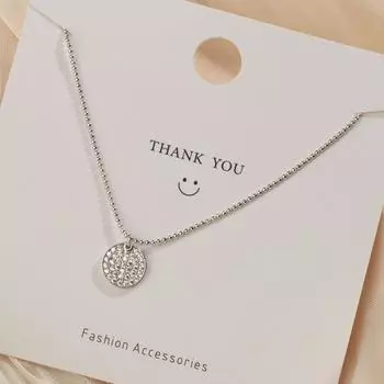 Браслет с подвеской из бриллиантового кольца, легкий и роскошный французский ретро-украшение, новый стиль для женщин