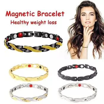 Браслет с узором дракона Браслет для магнитотерапии Ювелирные изделия Браслет для пары шириной 7 мм