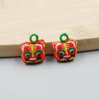 Браслет «Сделай сам» для фестиваля лодок-драконов, маленькие аксессуары Zongzi, материал, плетеный вручную, подвеска в виде тигрового мешочка, аксессуары для веревки Small bag pendant