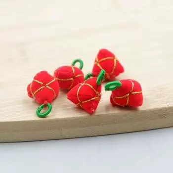 Браслет «Сделай сам» для фестиваля лодок-драконов Маленький цзунцзы Аксессуары Материал Ручная работа Клубничный мешочек Подвеска Ручная веревка Аксессуары