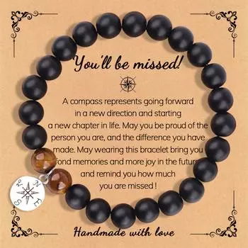 Браслет Сезона Выпускных Розовый Зебра Красный Полосатый Камень Розовый Кристалл Африканская Бирюза Браслет Розовый Зебра Сезон Выпускных Браслет Компас