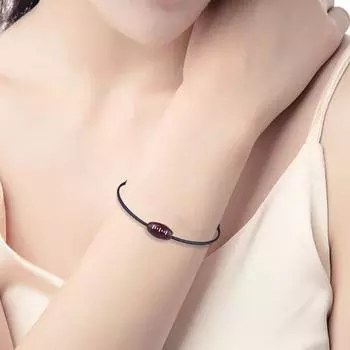 Браслет Sprots, футбольный плетеный унисекс, регулируемый браслет с восковой линией, подарок для болельщика E