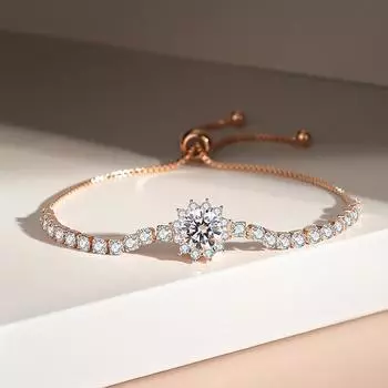 Браслет Super Flash Sunflower для женщин, легкий, роскошный, стиль Niche Ins