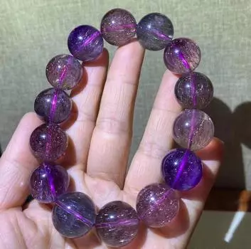 Браслет Super Seven Quartz Fine 12 разноцветный