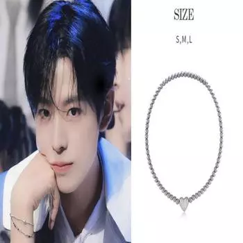 Браслет-тоггл Funky Heart от NCT YUSHI S серебряный