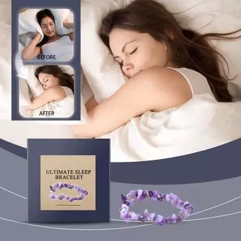 Браслет Ultimate Sleep Amethyst Sleep Aid Balance Energy Field Bracelet