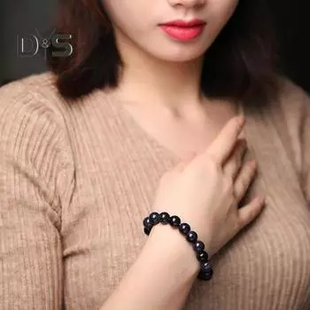 Браслет унисекс из гладкого агата с эластичным шнуром, многоцветная лава, лечебные украшения, положительный энергетический баланс, повседневная одежда, браслет для вечеринок и пар G