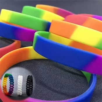 Браслет Унисекс Изысканный Радужный Симпатичный Ювелирный Браслет Модный Браслет Pride Trans 2 разноцветный