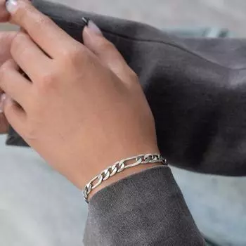 Браслет унисекс с полой толстой цепочкой и блеском в стиле хип-хоп, регулируемая посадка на запястье