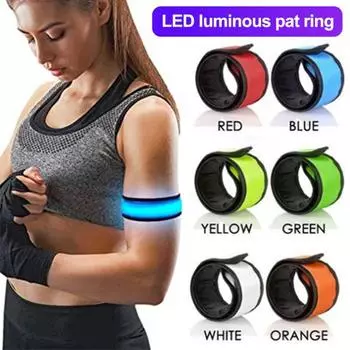 Браслет Up Clap Glow In Clap The Dark Браслет для бега на руку белый