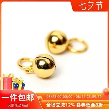 Браслет в древнем стиле «Сделай сам» с посеребрением, маленького размера, шнурок на запястье, колокольчик