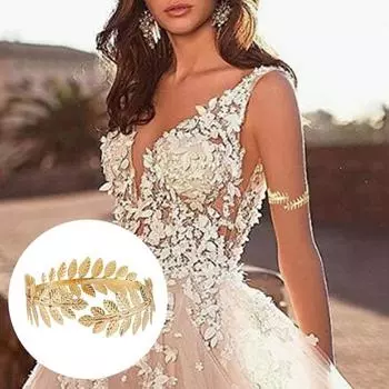 Браслет в форме листа на верхнюю руку, металлическая катушка, спиральная форма, повязка на руку, регулируемый браслет на руку, ювелирное изделие, подарок серебряный