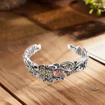 Браслет в китайском стиле, художественные промыслы, модные аксессуары, минималистичный декор запястья
