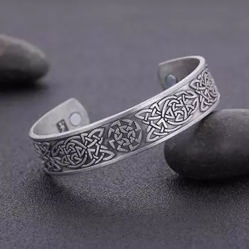 Браслет в стиле ретро с флагом викингов в скандинавском стиле, новый европейский и американский большой мужской и женский браслет на запястье 21cm
